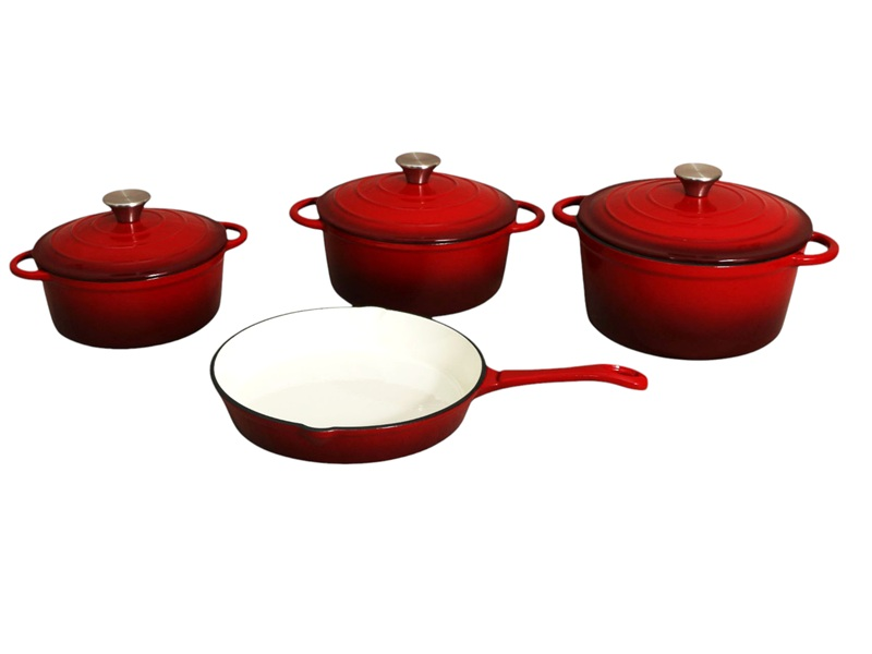 7-Piece Cast Iron Cookware Set – Durable & Versatile Cookware for South Africa