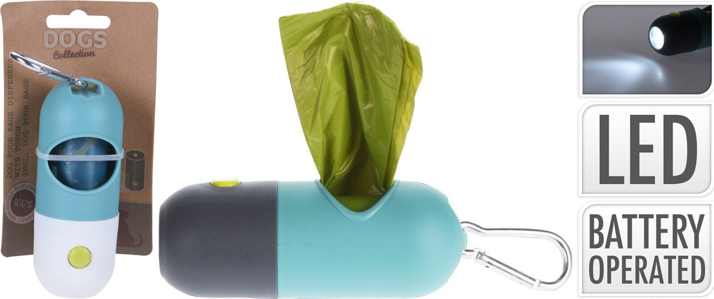 15-Piece Doggy Waste Bags – Convenient & Eco-Friendly - GlassLink