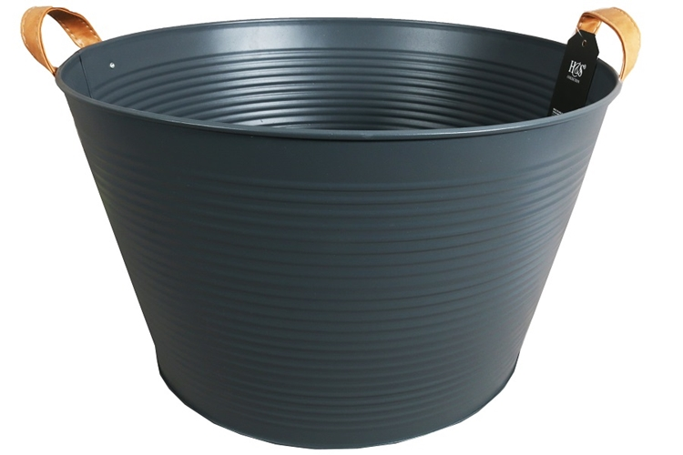Metal Bucket Charcoal with Handles