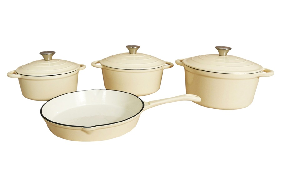 7-Piece Cast Iron Cookware Set – Durable & Versatile Cookware for South Africa