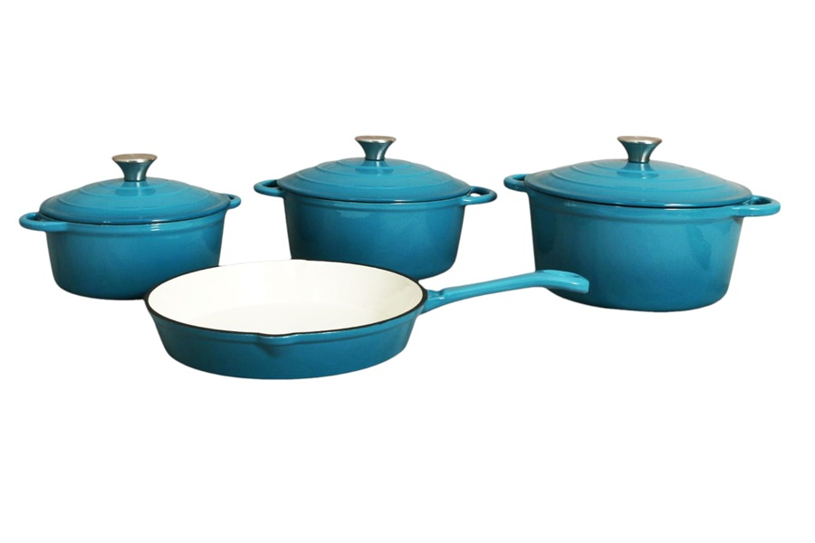7-Piece Cast Iron Cookware Set – Durable & Versatile Cookware for South Africa