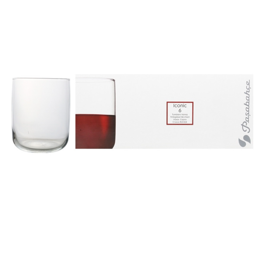 Pasabahce Iconic Whisky glass 280ml 6Pc