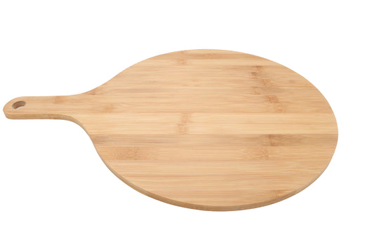 Large Round Bamboo Pizza Board - 48cm - GlassLink