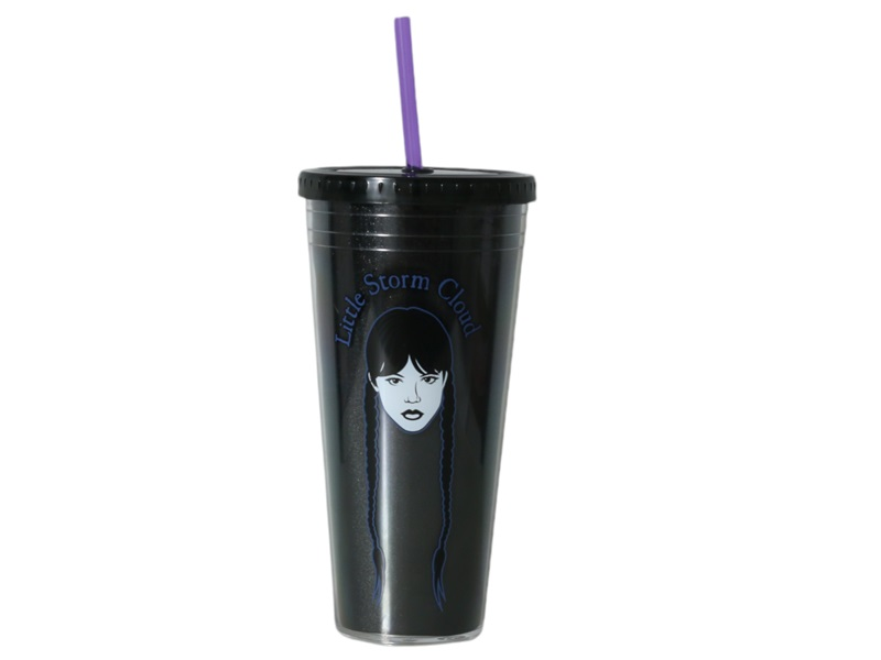 Wednesday Addams Tumbler 685ml – Stylish & Durable Drinkware